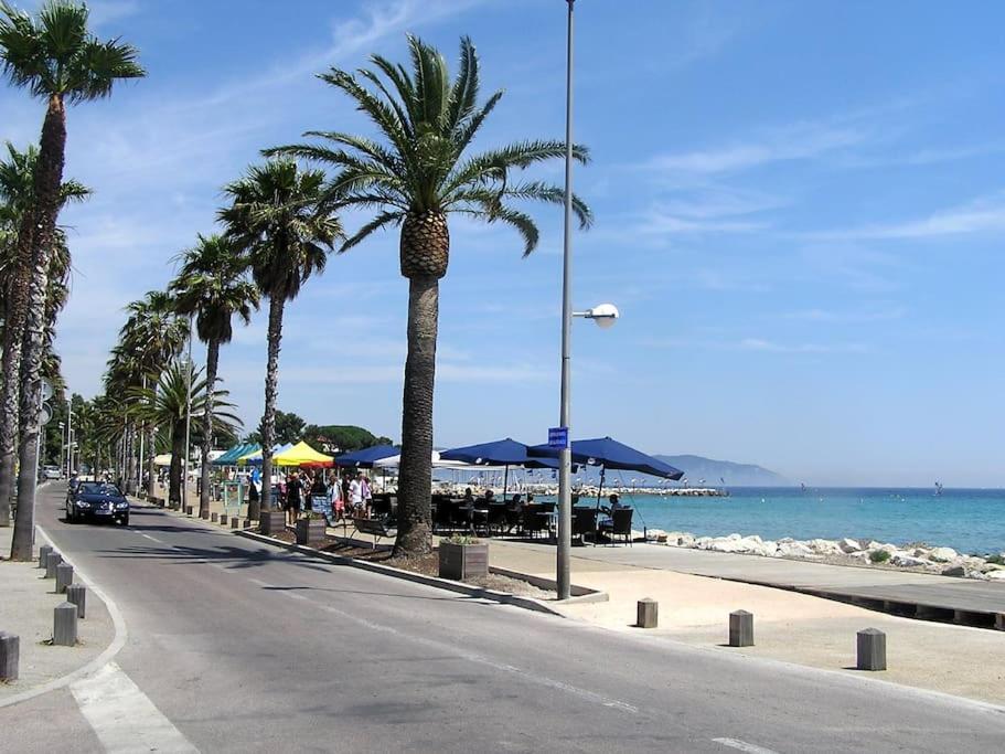 Blue Summer Vibes Duplex Studio For 4P, Ac, Sea View, Parking, Beach At 50M, Spa Access -3 La Ciotat Exterior photo