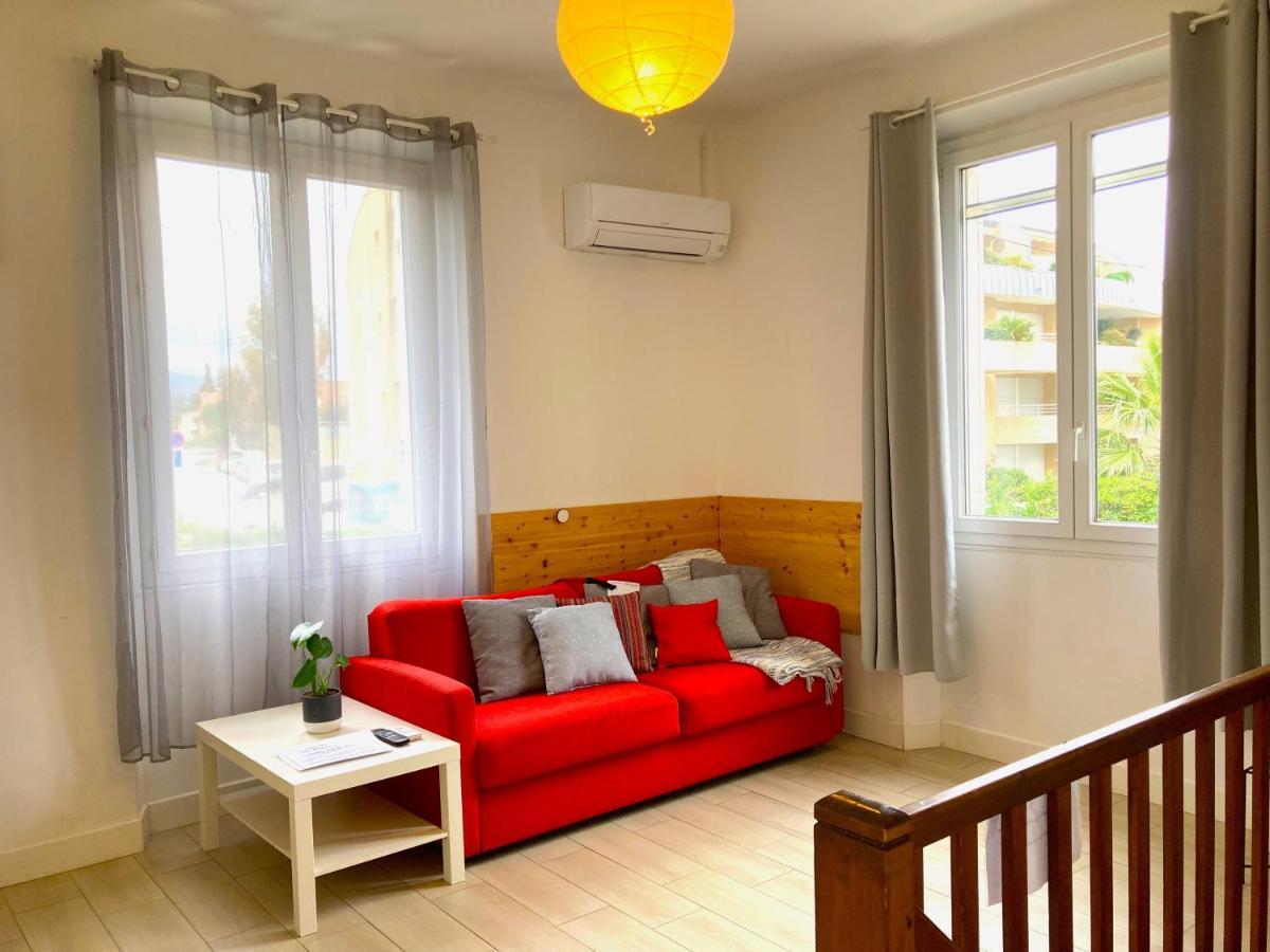 Blue Summer Vibes Duplex Studio For 4P, Ac, Sea View, Parking, Beach At 50M, Spa Access -3 La Ciotat Exterior photo